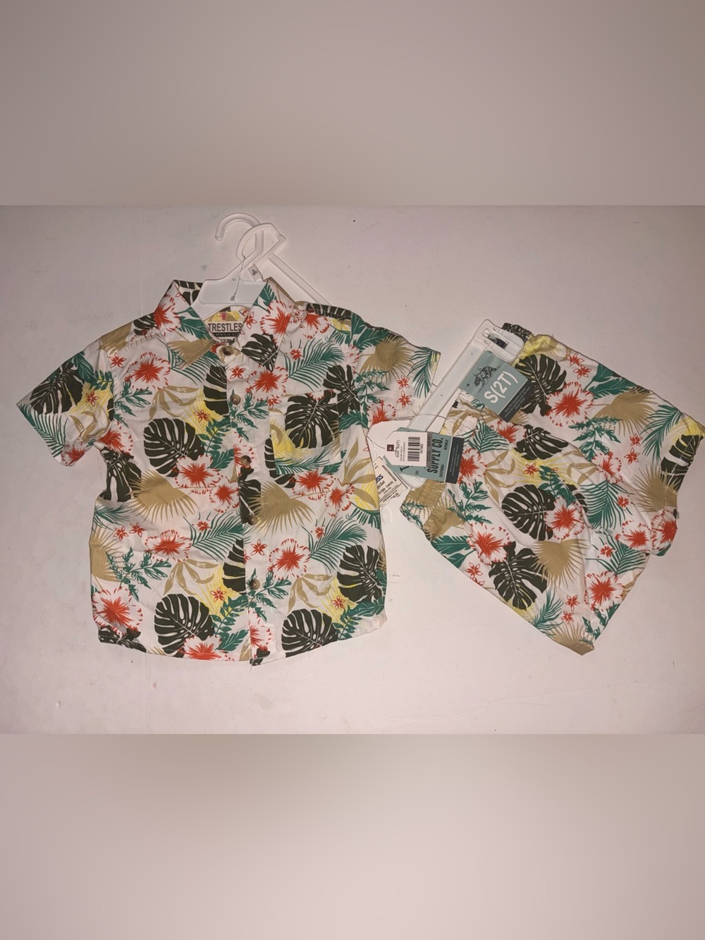 NWT Trestles size 2T boys outfit